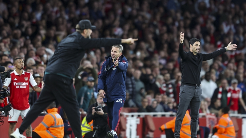 A win for either Liverpool or Arsenal will see them top on Christmas Day