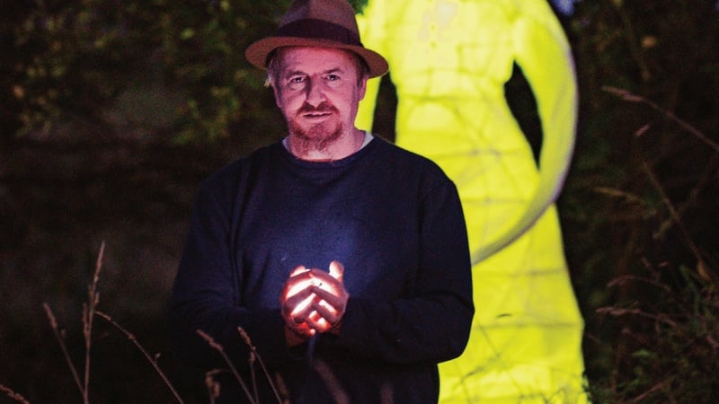 Artist Tom Meskell: 'It takes a village to make a lantern' (Pic: Amayo Photography)