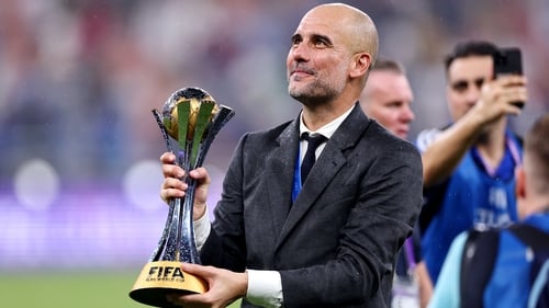It is the fourth time the Catalan has led a team to Club World Cup glory after previous wins with Barcelona and Bayern Munich
