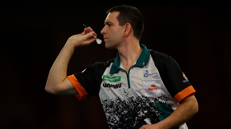 William O'Connor took his second-round match to the wire