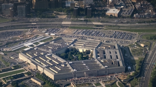 The Pentagon released a report on the setback to Iran's nuclear programme (file pic)
