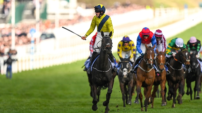 Michael O'Sullivan and Marine Nationale win the Supreme Novices back in March