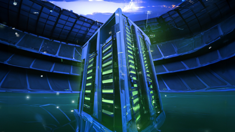 AI servers love the wide, open spaces and cooling breeze in Croke Park (Pic: DALL-E, Photoshop AI)