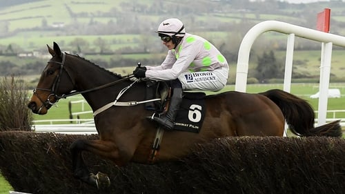Gaelic Warrior winning with Paul Townend up at Punchestown last month