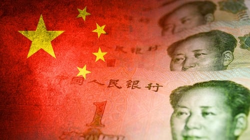 China's consumer price index rose 0.7% last month, according to Beijing's National Bureau of Statistics - the first increase since August
