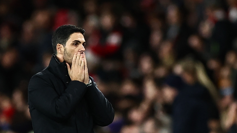 Mikel Arteta's side remain in the title hunt