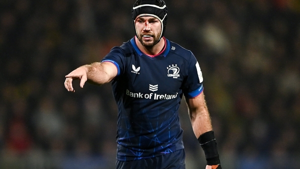 Caelan Doris is one of 14 changes to the Leinster side