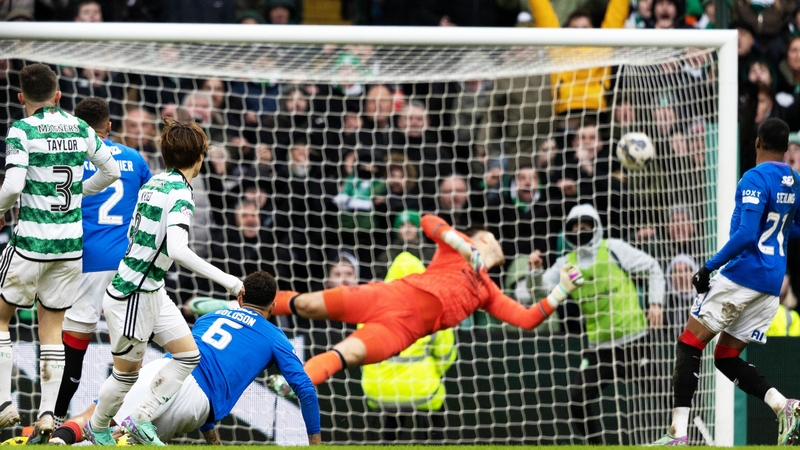 Kyogo Furuhashi scores to make it 2-0