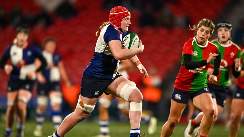 Aoife Wafer impressed for the Wolfhounds