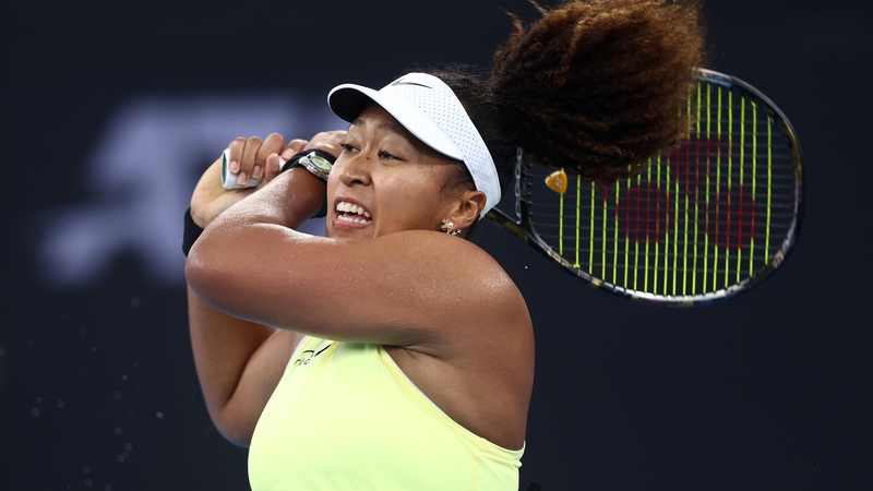 Naomi Osaka is back in action
