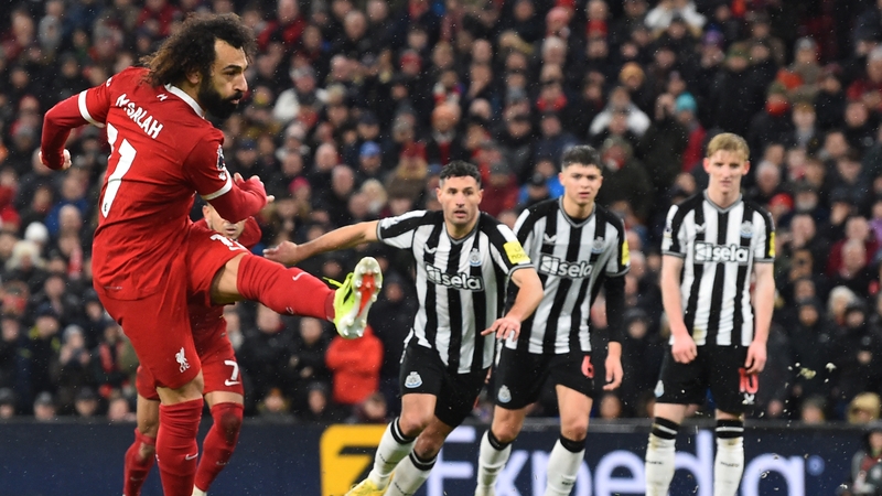 Mohamed Salah was a key figure in Liverpool's win