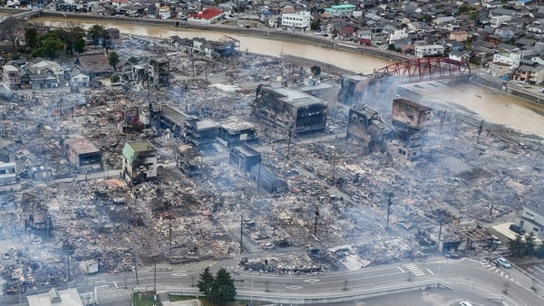 The quake had a preliminary magnitude of 7.6