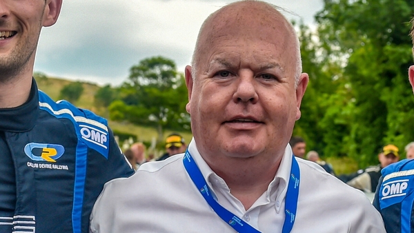 President of Motorsport Ireland Aiden Harper