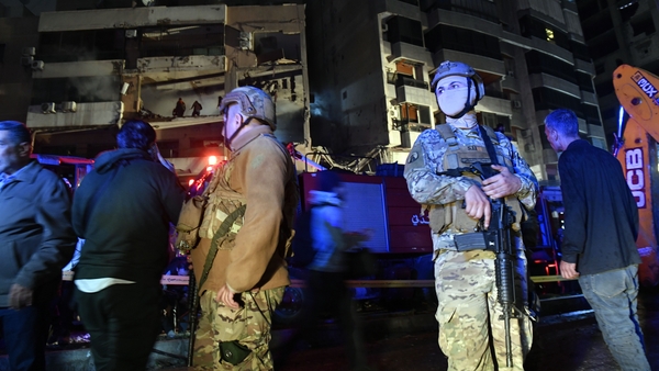 Lebanon's Prime Minister Najib Mikati said the killing 'aims to draw' the country further into the Israel-Hamas war
