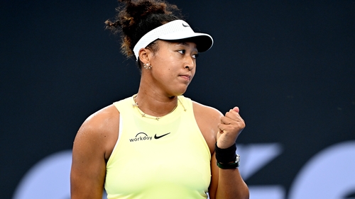 Naomi Osaka faded at the end of the match