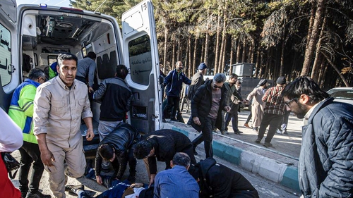 At least 170 people were also wounded in the bombings, state media said