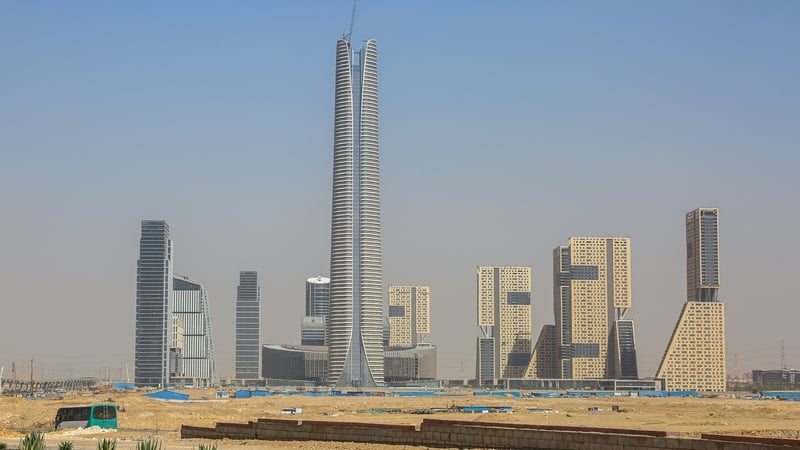 The city is designed to serve as a high-tech model for Egypt's future away from the clutter and chaos of Cairo