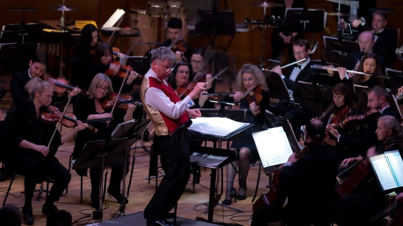 Conductor Stephen Bell leads the RTÉ Concert Orchestra (Pic: Keith Wiseman)