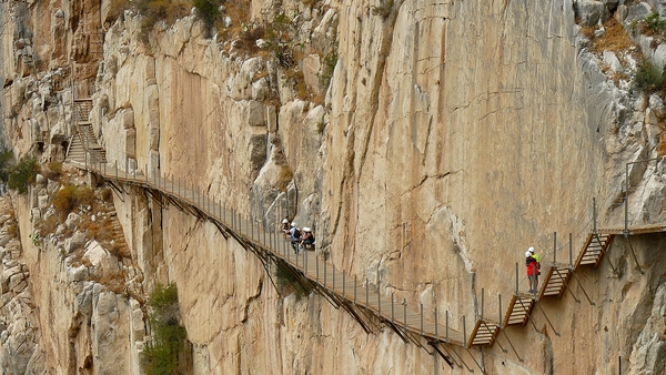 Caminito del Rey, Spain. Getty Images