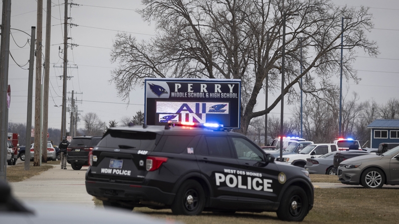 The shooting occurred as students were beginning to arrive for classes