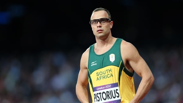 Oscar Pistorius pictured at the London Olympics in 2012