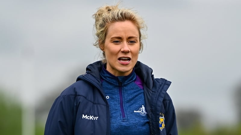 LGFA Gaelic4Teens ambassador Samantha Lambert during the 2023 ZuCar Gaelic4Teens Festival Day