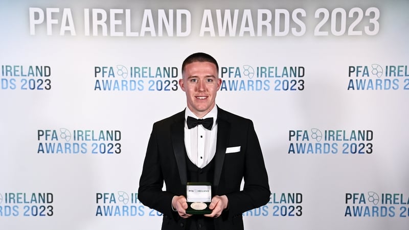 Jack Moylan was included in the PFA Ireland Men's Premier Division Team of the Year for 2023