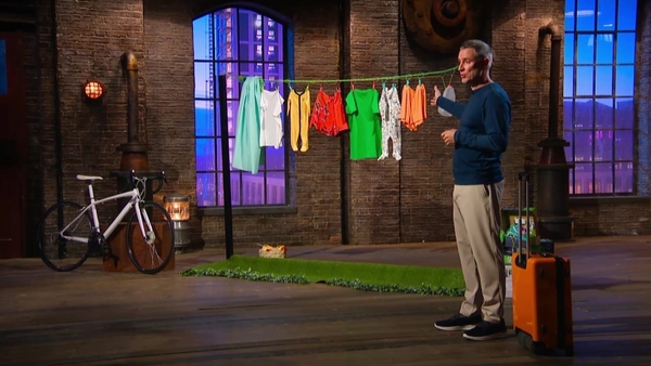 Colin O'Brien showcased his inventions on Dragons' Den on Thursday night (Image: BBC)