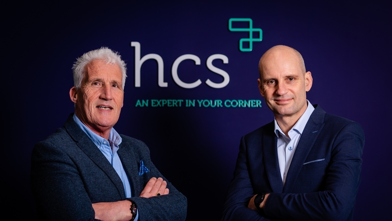 Mick Foley, Head of Telecom Solutions HCS and Sean Hegarty Head of Operations HCS.