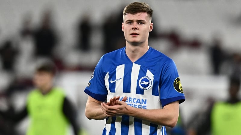 Evan Ferguson will not play again for Brighton this season