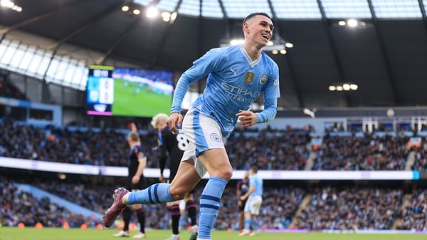Phil Foden opened the scoring for City