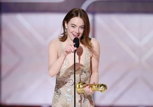 Best Performance by an Actress in a Motion Picture (Musical or Comedy): Emma Stone - Poor Things