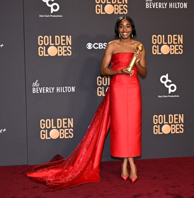 Best Performance by an Actress in a Television Series (Musical or Comedy): Ayo Edebiri - The Bear