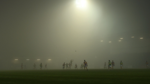 Visibility was poor in Newry