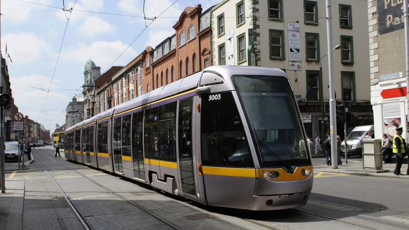 A section of the Red Line between Blackhorse and Heuston was closed following the collision