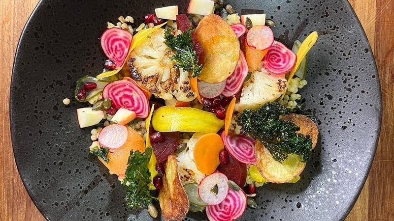 Mags Roche's giant couscous salad: Today