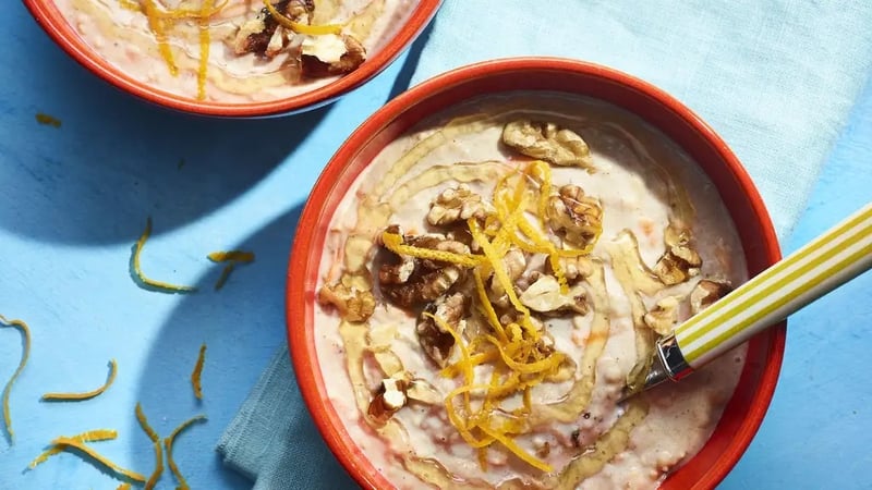 Carrot Cake Overnight Oats (Dan Jones/PA)