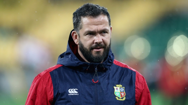 Andy Farrell was part of the Lions coaching ticket in 2013 and 2017