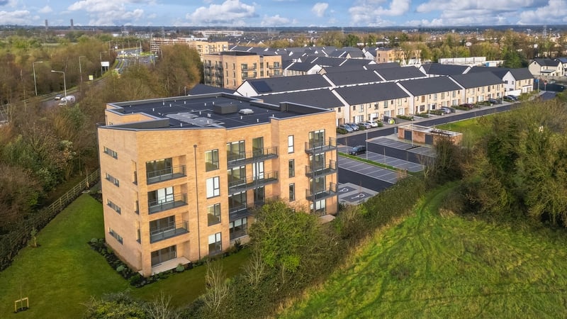 Some of the Land Development Agency's apartments at Harpur Lane in Leixlip, Co Kildare