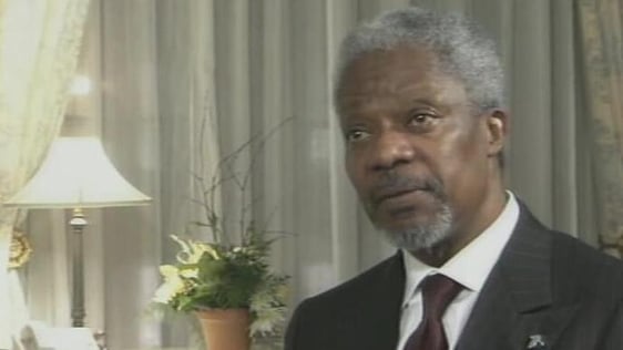 Kofi Annan in Ireland, 1999