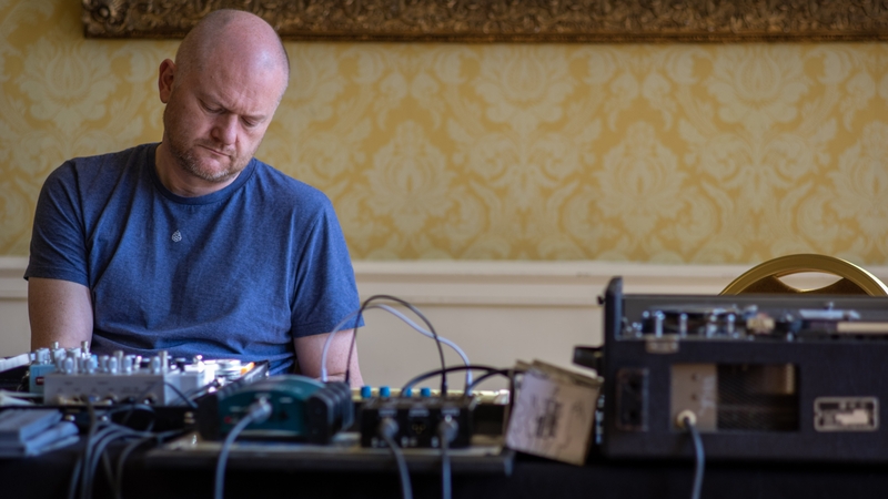 Matthew Nolan performing at MoLI. Loud. Quiet. "Really quiet. Loudish. Noisy. Occasionally, all/some of the above . . . "