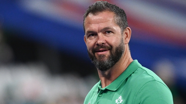Andy Farrell recently signed a contract extension with Ireland until 2027
