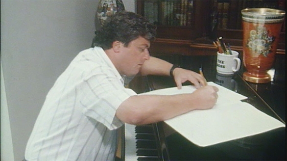 Composer, producer and musician Bill Whelan in 1989.