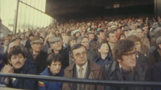 Rugby supporters, Lansdowne Road (1979)