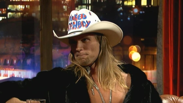 Robert Burck The Naked Cowboy on Tubridy Tonight (2009)