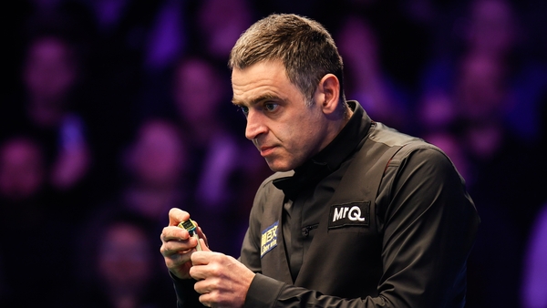 Ronnie O'Sullivan, not a fan of bins