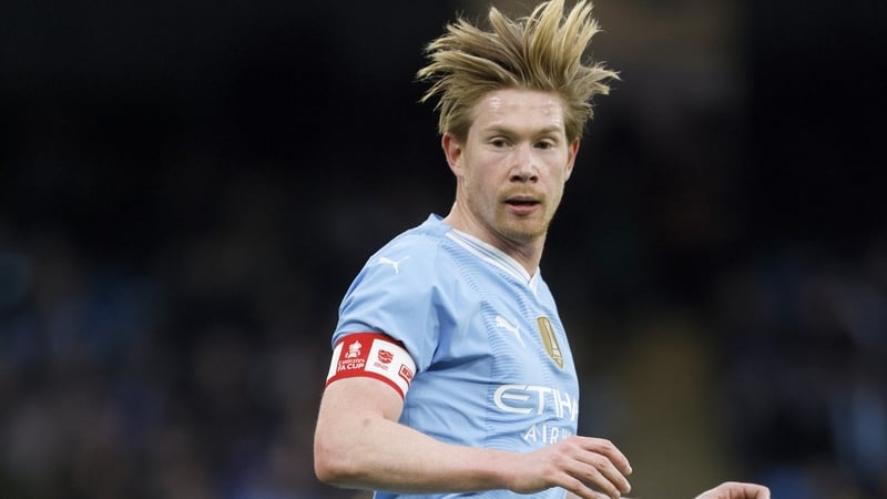 The return of Kevin De Bruyne is progressing faster than expected