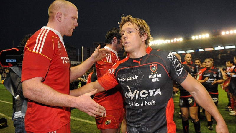 Munster were beaten 32-16 on their one and only visit to Toulon in 2011