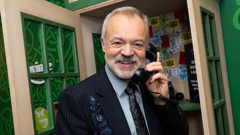 Graham Norton pictured at the Premiere of LOL: Last One Laughing Ireland at the Dublin Royal Convention Centre in Dublin on Friday evening