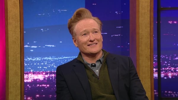 Conan O'Brien revealed the unusual honour on Friday night's Late Late Show